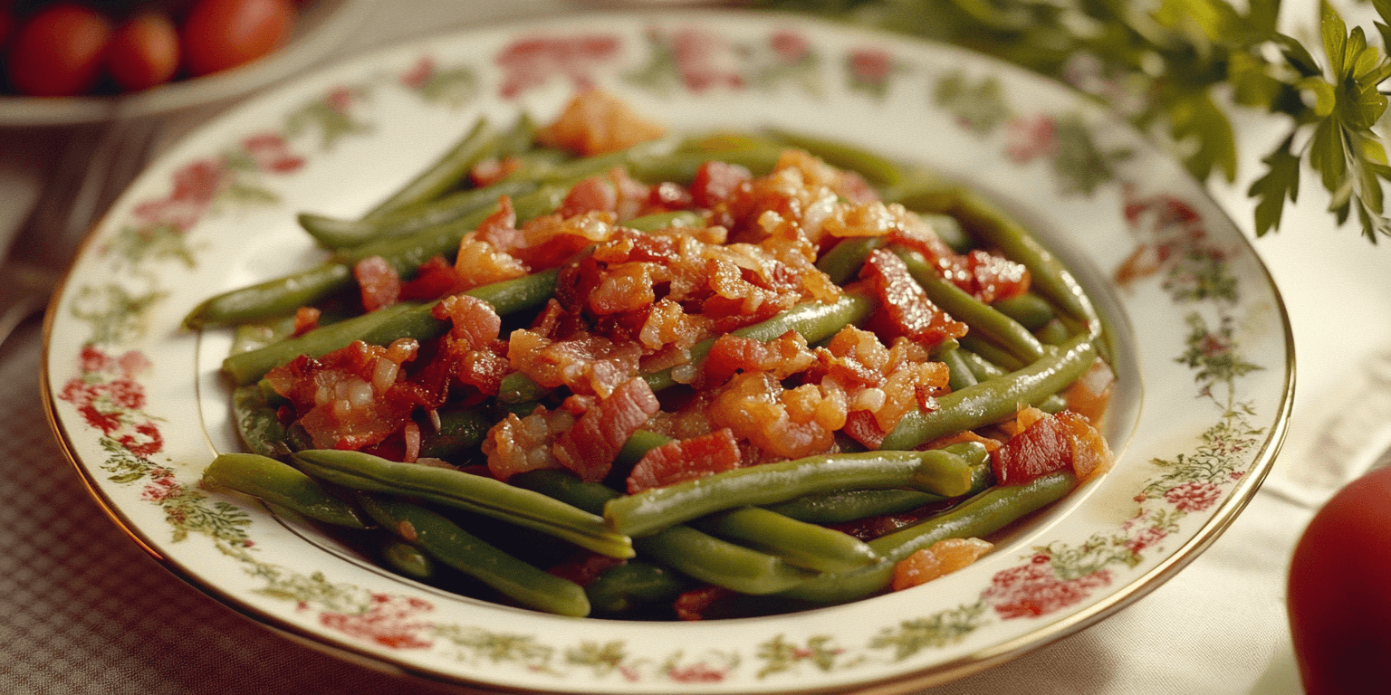 Green Beans with Bacon