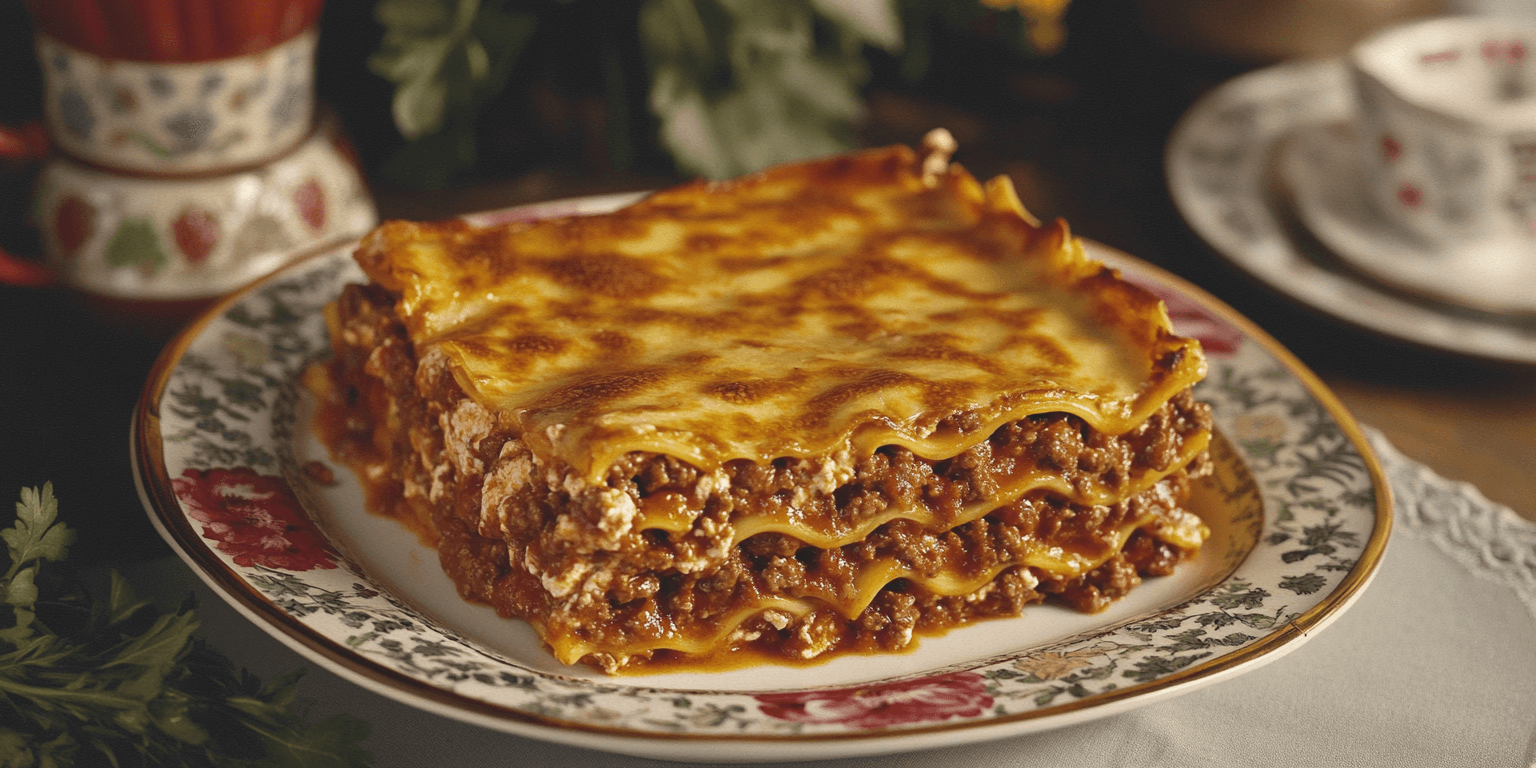 Lasagne Bolognese (Veg.)
